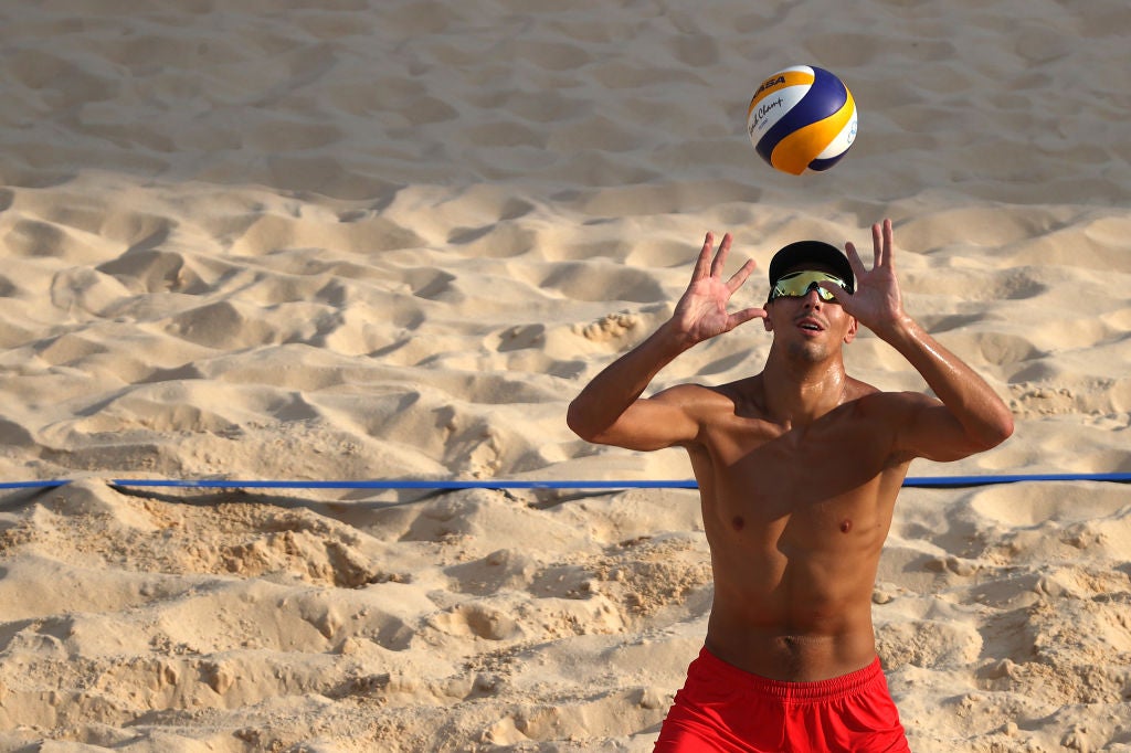 Hot, Sexy Beach Volleyballers