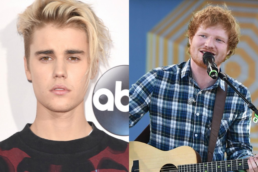 You Have To See Fans' Hysterical Reactions To Ed Sheeran And Justin ...