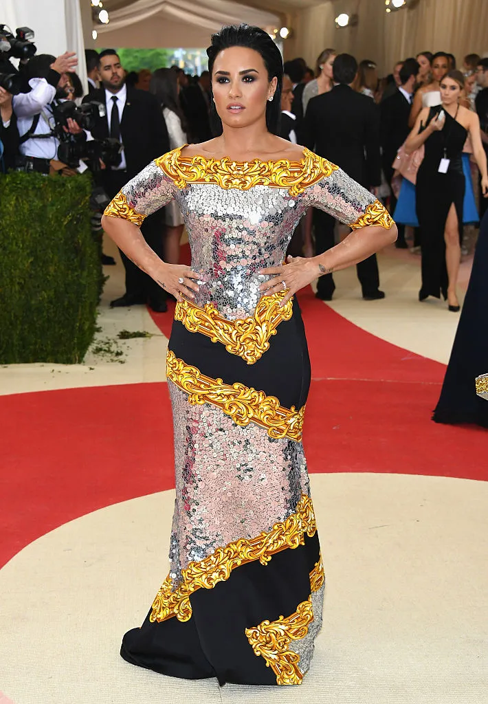 "Manus x Machina: Fashion In An Age Of Technology" Costume Institute Gala - Arrivals, Demi Lovato Returns To Met After ‘Terrible’ Experience, Shares Music Update